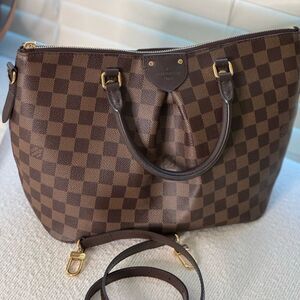 Louis Vuitton Damier Canvas Siena MM Bag 2020 Excellent Condition